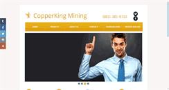 Desktop Screenshot of copperkingmining.com